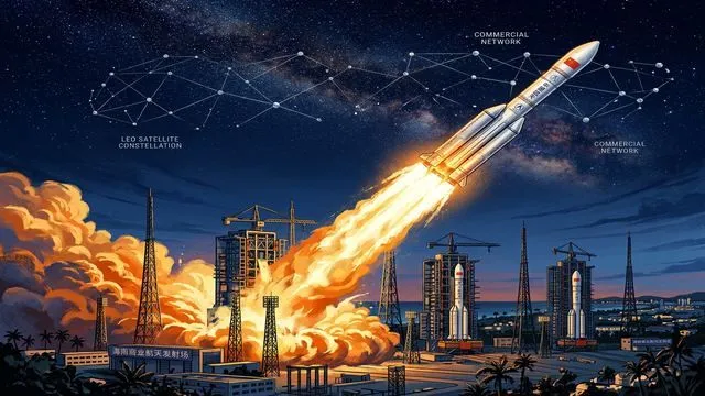 商业航天进入密集发射期：中国低轨星座加速组网