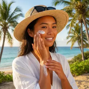 防晒霜SPF50+ 清爽不油腻