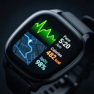 智能运动手表 GPS+血氧监测